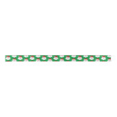 Kerstkerstsatin Ribbon Lint (Voorkant)