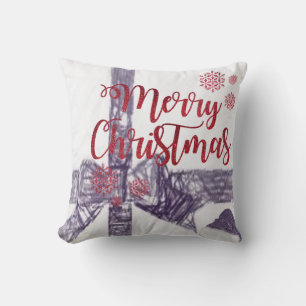 KerstkerstSierkussen, prettige kerst Kussen