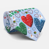 KerstkerstStropdas, prettige kerst Stropdas (Opgerold)