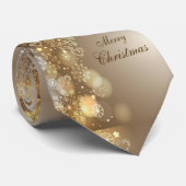 KerstkerstStropdas, prettige kerst Stropdas (Opgerold)