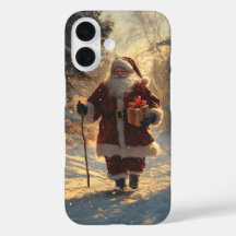 Kerstkersttasje met iPhone