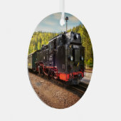 Kerstkerstversiering Metalen Ornament (Voorkant Rechts)