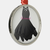 Kerstkerstversiering van de bres-bridesmaid metalen ornament (Rechts)