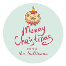 Kerstkerstversieringen/Stickers