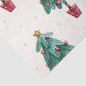 KerstkerstWaterverf GoldI-ontwerp 6 Tissuepapier (Detail)