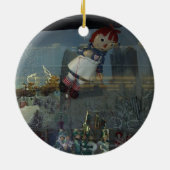 Kerstkerstwinkelvenster Ornament (Achterkant)