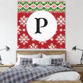 kerstkeuken canvas afdruk (Insitu (Slaapkamer))