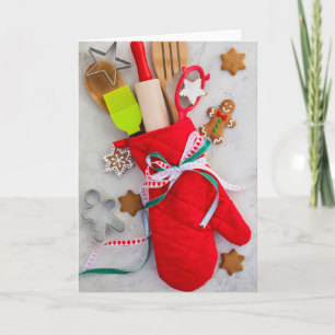 Kerstkeuken Feestdagen Kaart