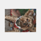 kerstkeuken fleece deken (Voorkant (Horizontaal))