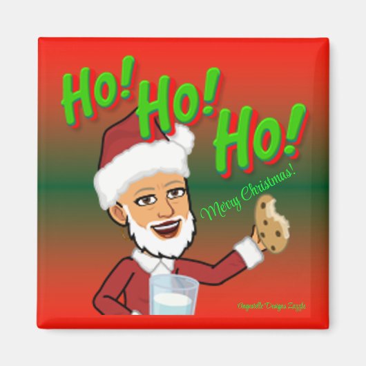 Kerstkeuken Magneet (Voorkant)