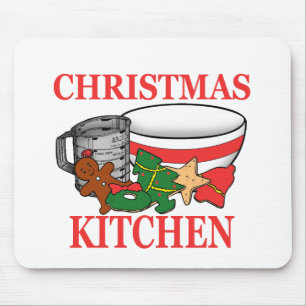 kerstkeuken muismat