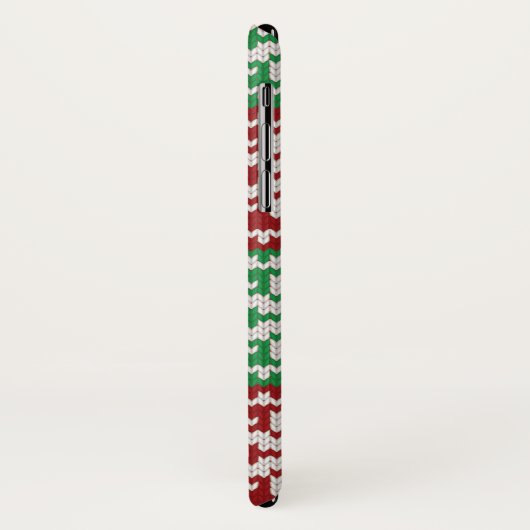 Kerstkeuken Snowflake iPhone Case (Achterkant/links)