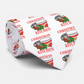 kerstkeuken stropdas (Opgerold)