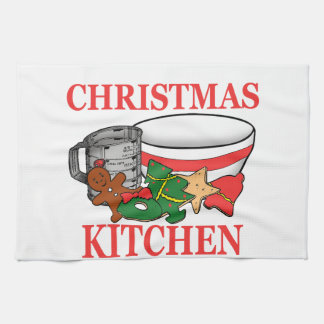 kerstkeuken theedoek