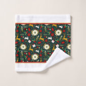 kerstkeukenbad bad handdoek (Wasdoekje)