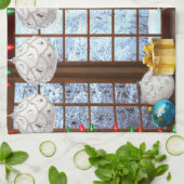 Kerstkeukenhanddoek Theedoek (Gevouwen)