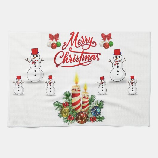 Kerstkeukenhanddoeken Theedoek (Horizontaal)