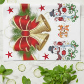 Kerstkeukenhanddoeken Theedoek (Gevouwen)