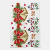 Kerstkeukenhanddoeken Theedoek (Verticaal)