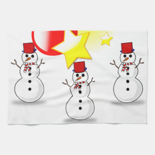 Kerstkeukenhanddoeken Theedoek