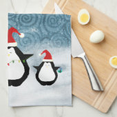 kerstkeukenhanddoeken theedoek (Quarter Fold)