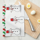 Kerstkeukenhanddoeken Theedoek (Quarter Fold)