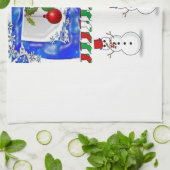 Kerstkeukenhanddoeken Theedoek (Gevouwen)