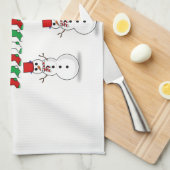 Kerstkeukenhanddoeken Theedoek (Quarter Fold)