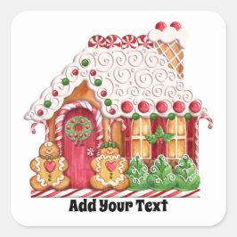 kerstkeukenhuis Sticker