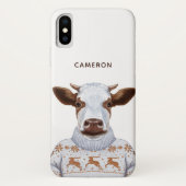 kerstkeukenkoek | Jouw namen toevoegen Case-Mate iPhone Case (Achterkant)