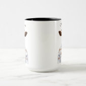 kerstkeukenkoek | Jouw namen toevoegen Mok (Midden)