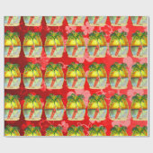 kerstkeukenpapier cadeaupapier (Vlak)