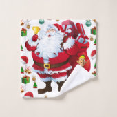 kerstkeukensets, kerstman bad handdoek (Wasdoekje)
