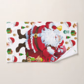 kerstkeukensets, kerstman bad handdoek (Handdoek)