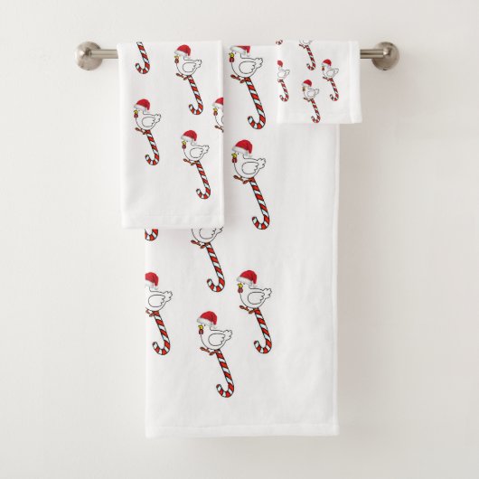 kerstkeukensets, kippen bad handdoek (Insitu)