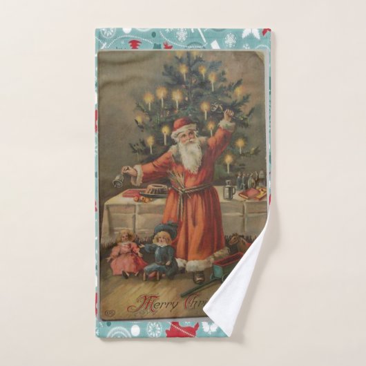 kerstkeukensets, Santa Bad Handdoek (Handdoek)