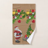 kerstkeukensets, Santa Elf Bad Handdoek (Handdoek)
