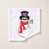 kerstkeukensets, Snowman Iphone Bad Handdoek (Wasdoekje)