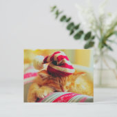 Kerstkeuten Feestdagenkaart (Staand voorkant)