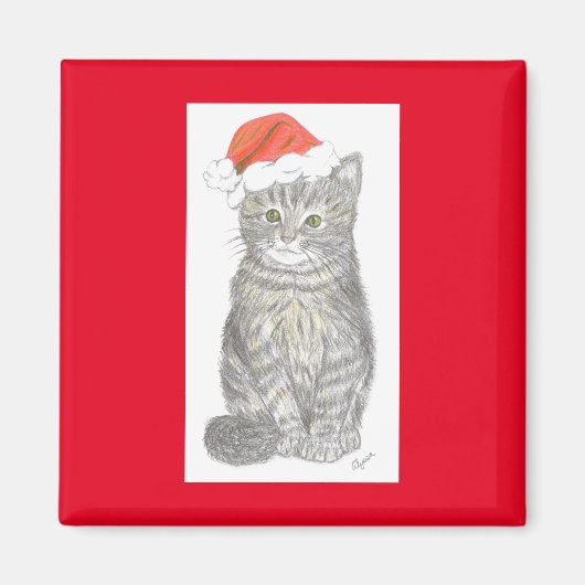 Kerstkeuten Magnet Magneet (Voorkant)