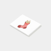 Kerstkeuten Post-it® Notes (Schuin)
