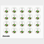 Kerstkikker Adres Stickers (Vel)
