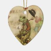  kerstkikker op fietsenversiering keramisch ornament (Links)