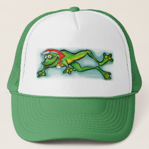 kerstkikker trucker pet