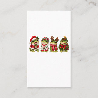 Kerstkikker Vakantievrienden Contactkaartje
