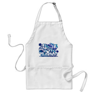 kerstkikkervis van Snowflake Standaard Schort