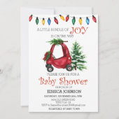 Kerstkind Baby shower bundel Joy Kaart (Voorkant)