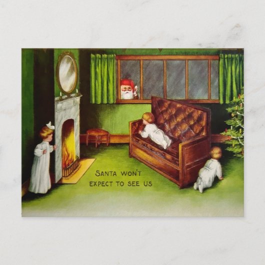 kerstkind Briefkaart (Voorkant)