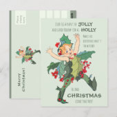 Kerstkind Elizabeth Gordon CC1076 Briefkaart (Voorkant / Achterkant)