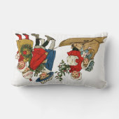 kerstkinderen kussen (Achterkant)